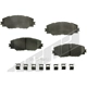 Purchase Top-Quality Front Disc Pads by AGNA BRAKES - PXD1211 pa1