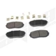 Purchase Top-Quality Front Disc Pads by AGNA BRAKES - PXD1258 pa2