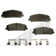 Purchase Top-Quality Front Disc Pads by AGNA BRAKES - PXD1286 pa1