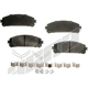 Purchase Top-Quality Front Disc Pads by AGNA BRAKES - PXD1324 pa1