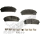 Purchase Top-Quality Front Disc Pads by AGNA BRAKES - PXD1324 pa2