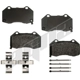Purchase Top-Quality Front Disc Pads by AGNA BRAKES - PXD1379 pa1