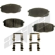 Purchase Top-Quality Front Disc Pads by AGNA BRAKES - PXD1397 pa1