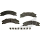 Purchase Top-Quality Front Disc Pads by AGNA BRAKES - PXD1411 pa1