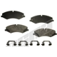 Purchase Top-Quality Front Disc Pads by AGNA BRAKES - PXD1425 pa1