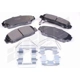 Purchase Top-Quality Front Disc Pads by AGNA BRAKES - PXD1506 pa3