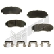 Purchase Top-Quality Front Disc Pads by AGNA BRAKES - PXD1521 pa1