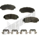 Purchase Top-Quality Front Disc Pads by AGNA BRAKES - PXD1521 pa2