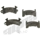 Purchase Top-Quality Front Disc Pads by AGNA BRAKES - PXD154 pa1