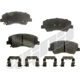 Purchase Top-Quality Front Disc Pads by AGNA BRAKES - PXD1593 pa2