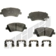 Purchase Top-Quality Front Disc Pads by AGNA BRAKES - PXD1595 pa1