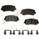 Purchase Top-Quality Front Disc Pads by AGNA BRAKES - PXD1640A pa1