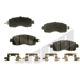 Purchase Top-Quality Front Disc Pads by AGNA BRAKES - PXD1650 pa1
