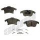 Purchase Top-Quality Front Disc Pads by AGNA BRAKES - PXD1653 pa1