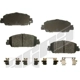Purchase Top-Quality Front Disc Pads by AGNA BRAKES - PXD1654 pa2