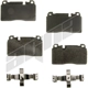 Purchase Top-Quality Front Disc Pads by AGNA BRAKES - PXD1663 pa1