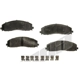 Purchase Top-Quality AGNA BRAKES - PXD1680 - Front Disc Pads pa1