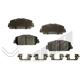 Purchase Top-Quality Front Disc Pads by AGNA BRAKES - PXD1697 pa1