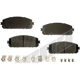 Purchase Top-Quality Front Disc Pads by AGNA BRAKES - PXD1709 pa2