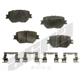 Purchase Top-Quality Front Disc Pads by AGNA BRAKES - PXD1733 pa1