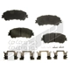 Purchase Top-Quality Front Disc Pads by AGNA BRAKES - PXD1737 pa1