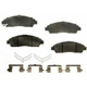 Purchase Top-Quality Front Disc Pads by AGNA BRAKES - PXD1896 pa2