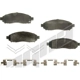 Purchase Top-Quality Front Disc Pads by AGNA BRAKES - PXD1900 pa2