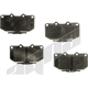 Purchase Top-Quality Front Disc Pads by AGNA BRAKES - PXD460 pa1