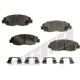 Purchase Top-Quality Front Disc Pads by AGNA BRAKES - PXD465A pa1