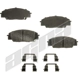 Purchase Top-Quality Front Disc Pads by AGNA BRAKES - PXD829 pa1