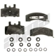 Purchase Top-Quality Front Disc Pads by AGNA BRAKES - PXD845 pa1