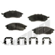 Purchase Top-Quality Front Disc Pads by AGNA BRAKES - PXD888 pa1