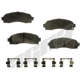 Purchase Top-Quality Front Disc Pads by AGNA BRAKES - PXD913 pa1