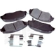 Purchase Top-Quality Front Disc Pads by AGNA BRAKES - PXD914 pa2