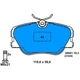 Purchase Top-Quality ATE - 602927 - Disc Brake Pad Set pa3