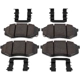 Purchase Top-Quality AUTO 7 - 120-0154 - Front Disc Brake Pad Set pa1