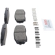Purchase Top-Quality BOSCH - BE1258H - Front Disc Pads pa17