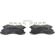 Purchase Top-Quality BOSCH - BP2223 - Front Disc Brake Pad pa2