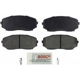 Purchase Top-Quality Front Disc Pads by BOSCH - BE1258 pa2