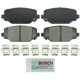 Purchase Top-Quality Front Disc Pads by BOSCH - BE1596H pa2