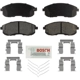 Purchase Top-Quality Front Disc Pads by BOSCH - BE653H pa9