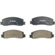 Purchase Top-Quality Front Disc Pads by BOSCH - BP1069 pa1