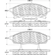 Purchase Top-Quality Front Disc Pads by CENTRIC PARTS - 500.03760 pa5