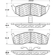 Purchase Top-Quality Plaquette de frein avant by CENTRIC PARTS - 500.05910 pa7