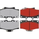 Purchase Top-Quality Front Disc Pads by CENTRIC PARTS - 500.06110 pa1