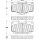 Purchase Top-Quality Front Disc Pads by CENTRIC PARTS - 500.06110 pa3