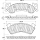 Purchase Top-Quality Front Disc Pads by CENTRIC PARTS - 500.06140 pa6