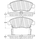 Purchase Top-Quality Front Disc Pads by CENTRIC PARTS - 500.06211 pa1
