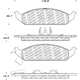 Purchase Top-Quality Front Disc Pads by CENTRIC PARTS - 500.06500 pa7