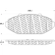 Purchase Top-Quality Plaquette de frein avant by CENTRIC PARTS - 500.07480 pa6